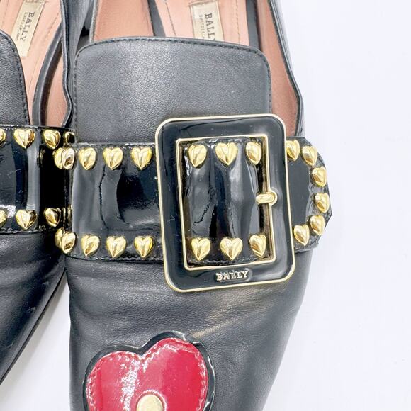 Bally Janelle Studded Lock Flat - Picture 7 of 16
